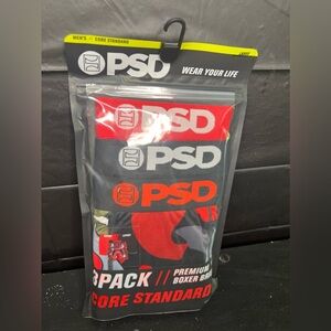 PSD 3 pk boxer briefs Red Camo Warface